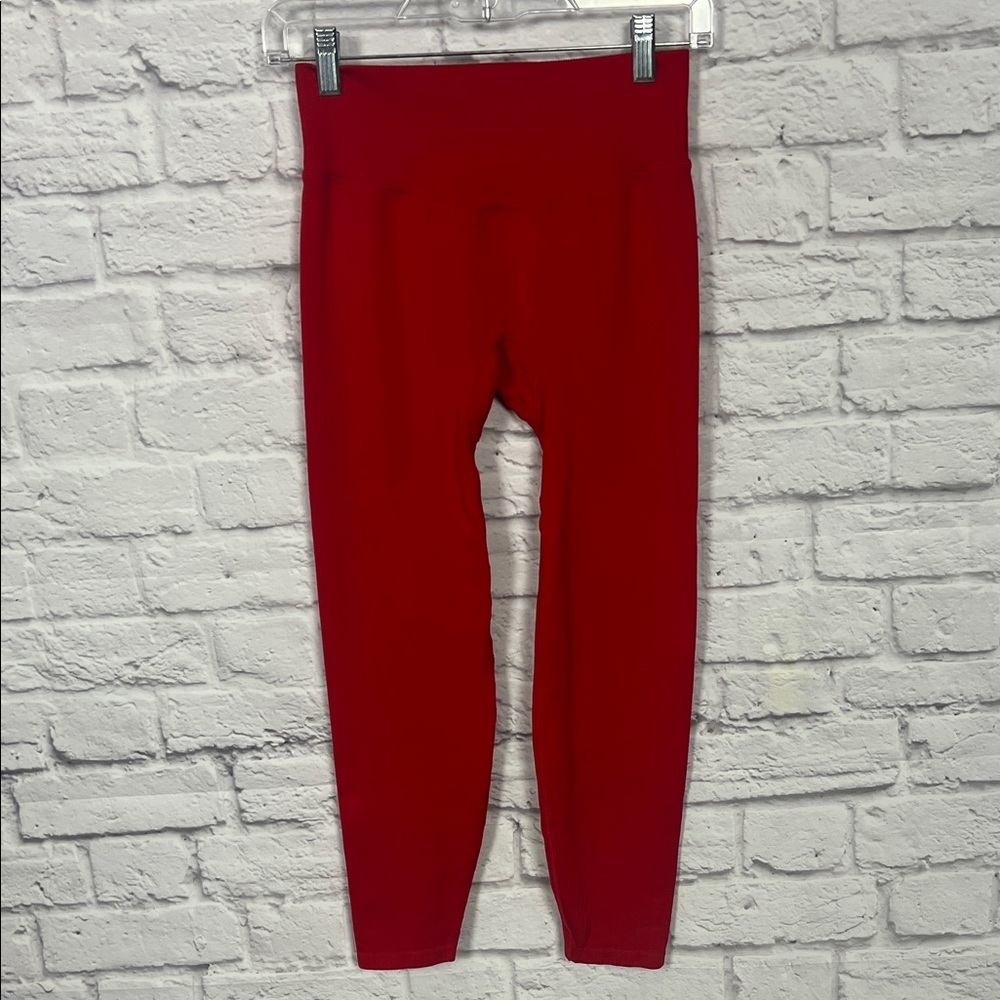 PINK Victoria's Secret Red Leggings
